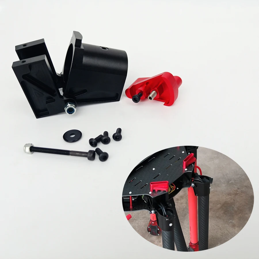 

1Set S1000 Z25mm Aluminum Alloy Pipe Seat Folding Parts Folio Arm Fixing Connector Joint for RC UAV Drone Multirotor DIY