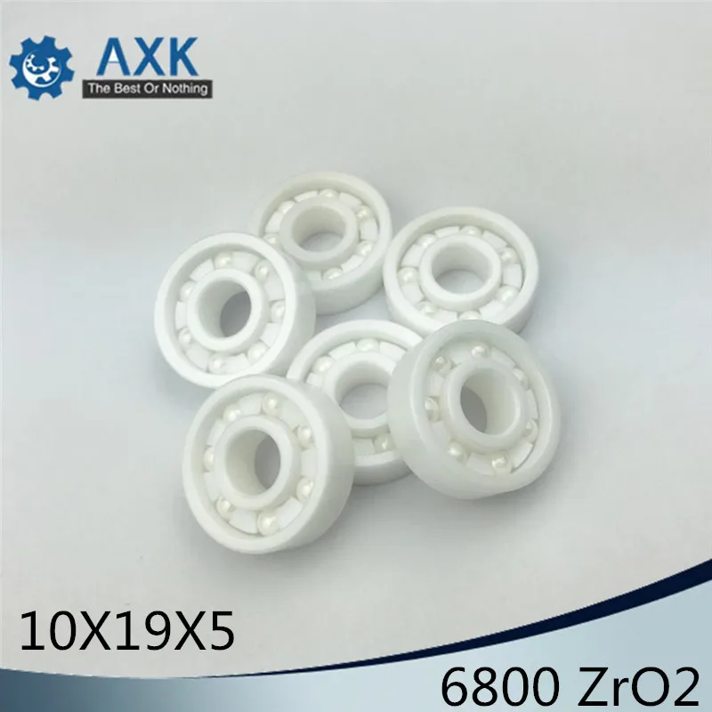 6800 Full Ceramic Bearing ( 1 PC ) 10*19*5 mm ZrO2 Material 6800CE All Zirconia Ceramic 6800 Ball Bearings