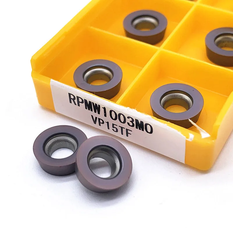10 шт. RPMW1003MO VP15TF карбид вольфрама вставки фреза токарный станок мельница