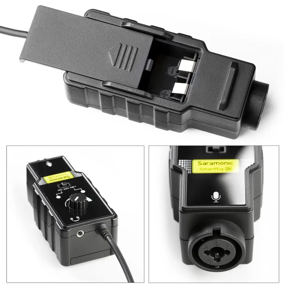 New Saramonic SmartRig Di XLR Microphone & 6