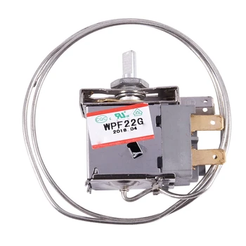 

AC 250V 6A 2 Pin Terminals Freezer Refrigerator Thermostat