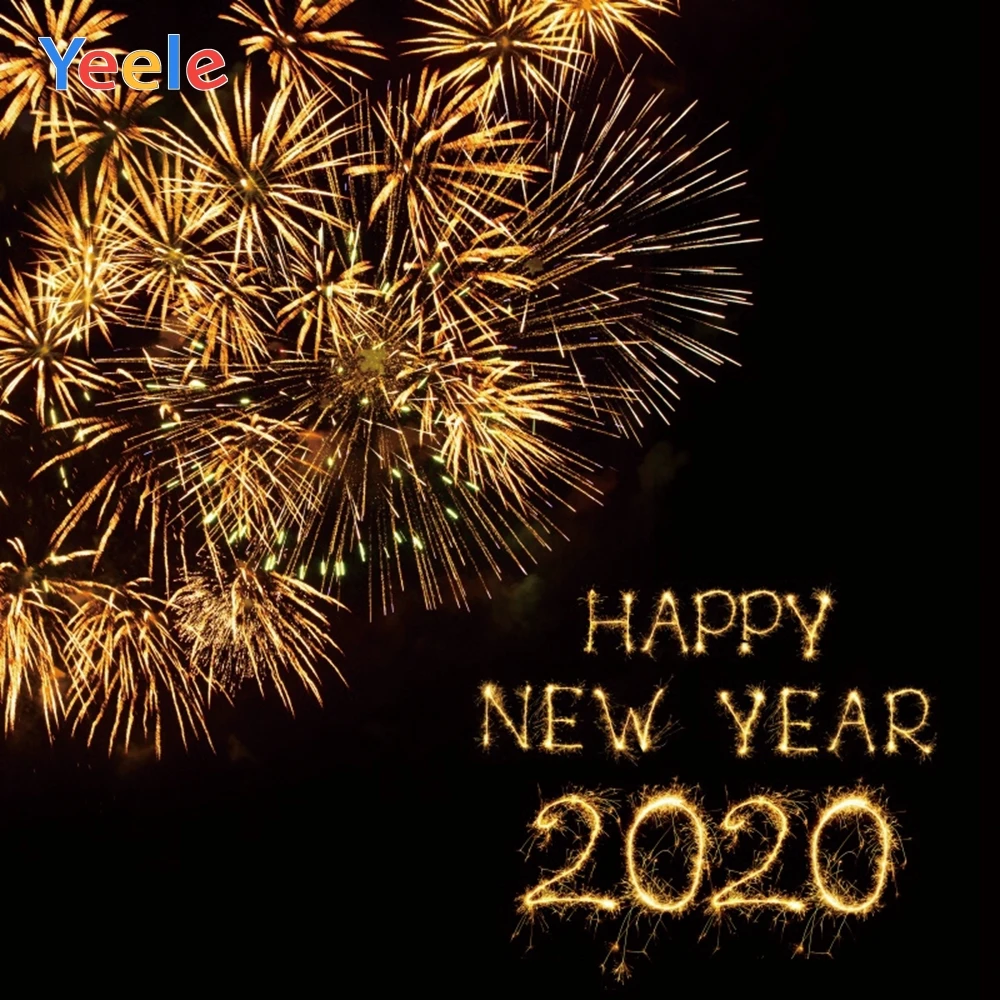 Yeele счастливый 2020 новый год Фон рождественские фейерверки ребенок день рождения