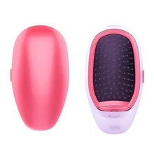 3D портативная расческа для волос, отрицательная ионная Вибрирующая Массажная расческа для волос, для всех типов волос, Антистатическая Вибрирующая расческа