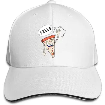 

Pizza Funny Unisex Women Classic Adjustable Baseball Cap Hats Snapback Casual