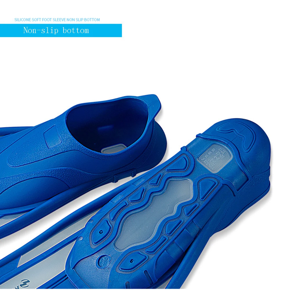 Professional Swimming Training Short Fins for Men and Women, Adult Fins Cover Feet, Breaststroke Free Snorkeling, New 5