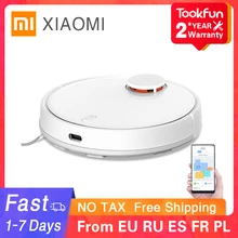 XIAOMI MIJIA balayage nettoyage Robot aspirateur lavage pour la maison automatique poussière stériliser Cyclone aspiration WIFI intelligent prévu