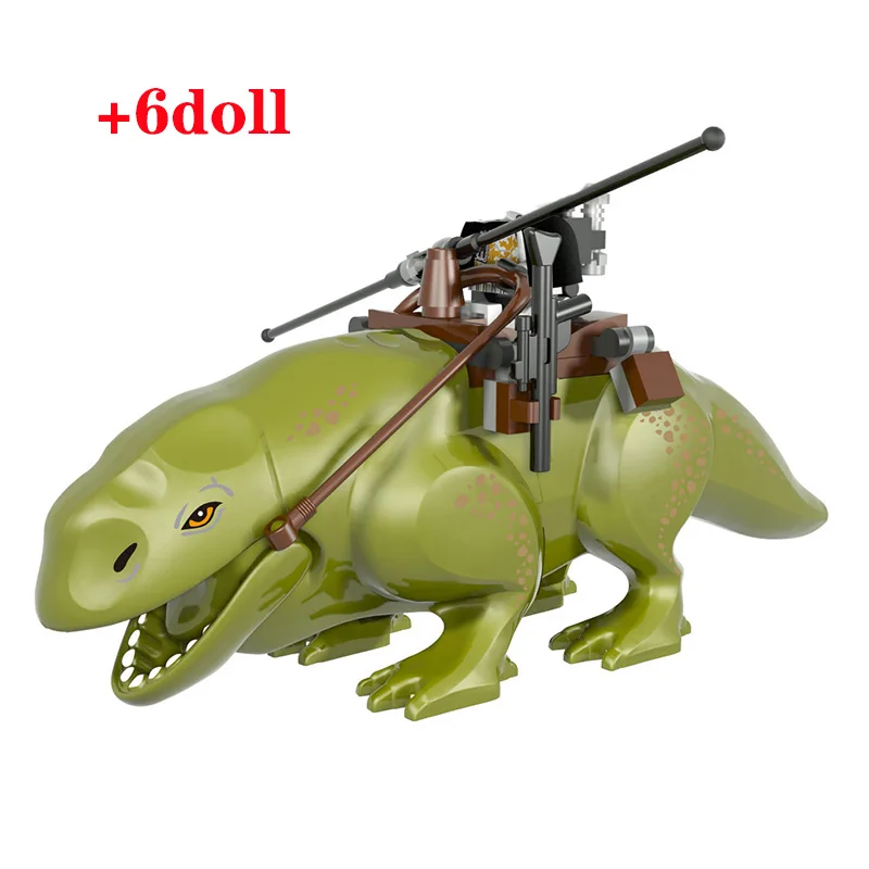 

HOT Star Wars Army Figures Building Blocks Clone Trooper Humid beast weapon Figure Model Building Blocks Toys for children gifts