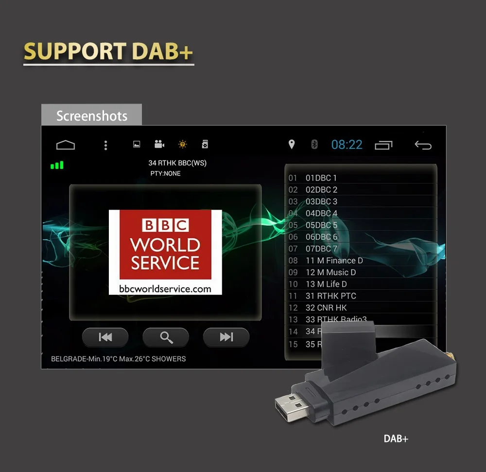 DAB+功能