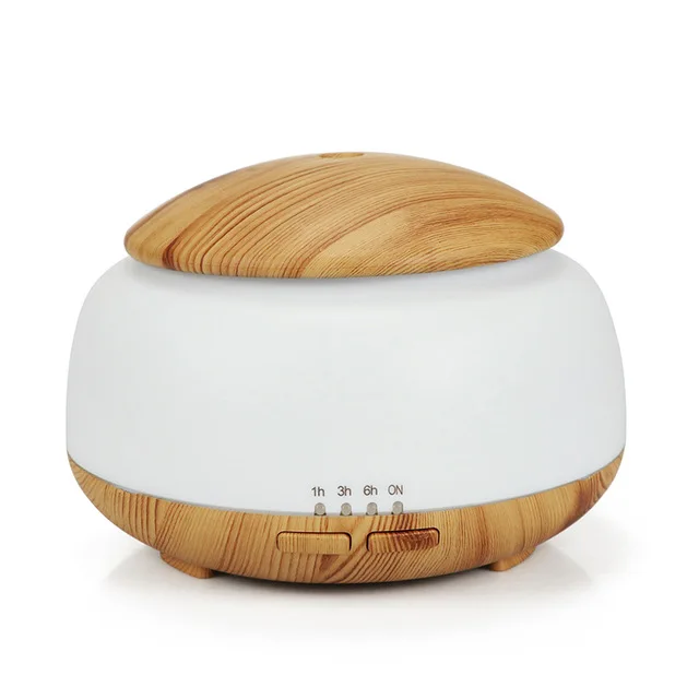 Light Wood 300 мл увлажнитель воздуха эфирное масло диффузор лампа для ароматерапии Электрический Арома диффузор тумана для дома - Цвет: Light Wood