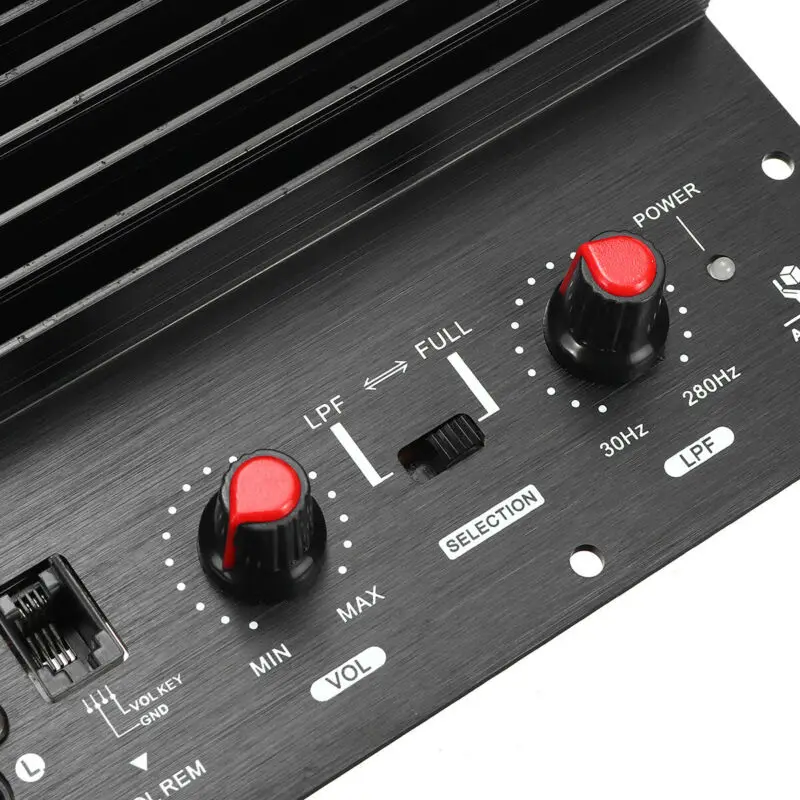 Плата усилителя 200 Вт макс 1000 Вт моно канал 4Ω стерео Ремонт аудио 12 В HiFi мощность