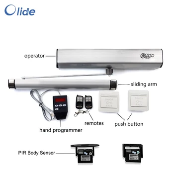 

Touchless Sensor Open Automatic Swing Door Openers,Motion Sensor Open Electric Swing Door Actuator with 2pcs PIR sensors