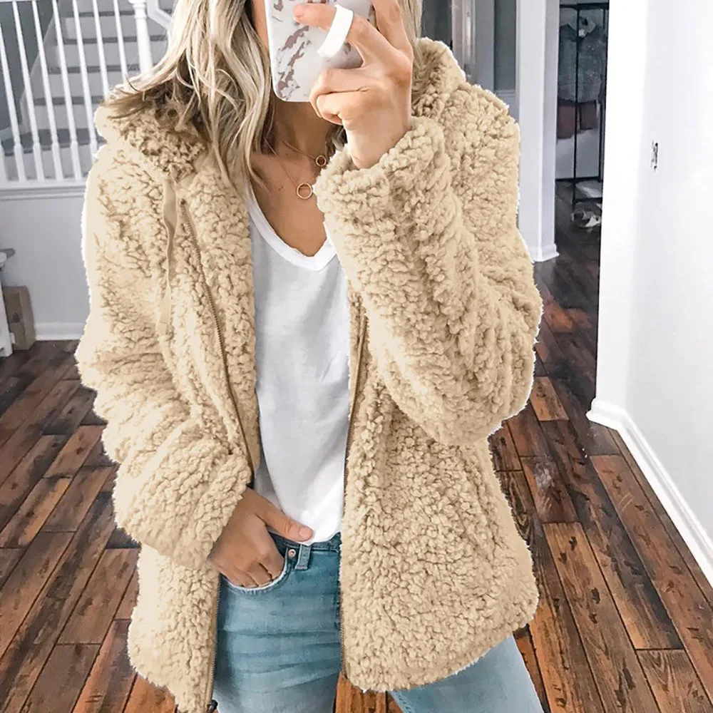 

Women Baggy Warm Crochet Winter Wool Knit Ski Beanie Skull Slouchy Caps Warm Soft Jacke Overcoat Short Tops Outerwear 9.5