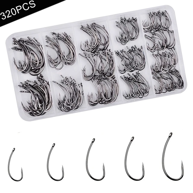 Barbless Fishing Hook Set, Jshanmei Fishing Hooks, Carp Barbless Hook