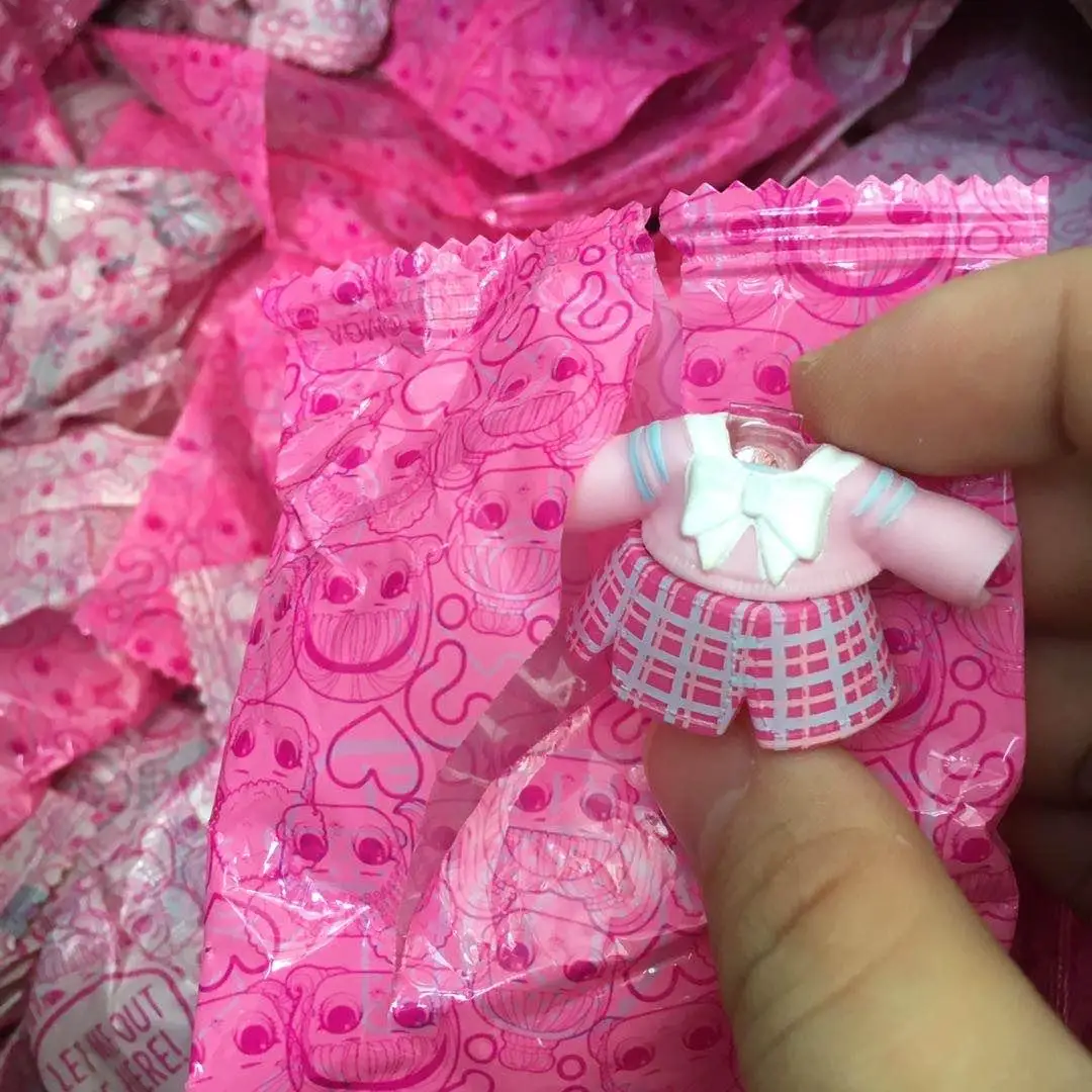 Muñecas sorpresa originales de L. O.l, ropa de muñeca Original de LOL origine Surprise, 1 ud., bolsa ciega, zapatos, botella de bebé, joyería
