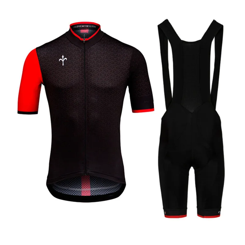 

Wilier cycling jersey suit summer men short sleeves jersey bib shorts ropa ciclismo bicycle race clothing roadbike uniform kits