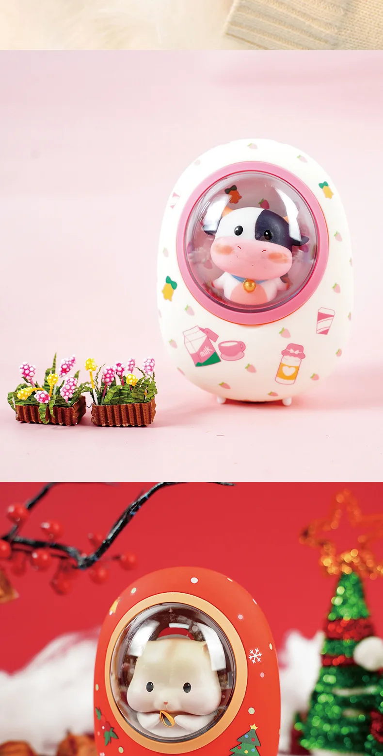 Mini banque d'alimentation portable mignon espace capsule hamster charge  usb chauffe-mains pour fille aime cadeau beurre chat banque d'alimentation
