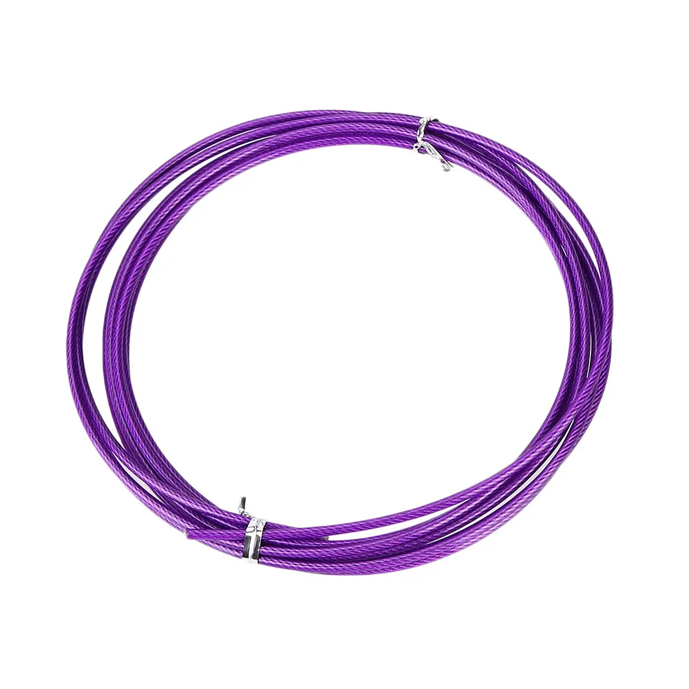 Purple Сменный кабель для спортивных упражнений из нержавеющей стали 3,0 м - Цвет: Purple