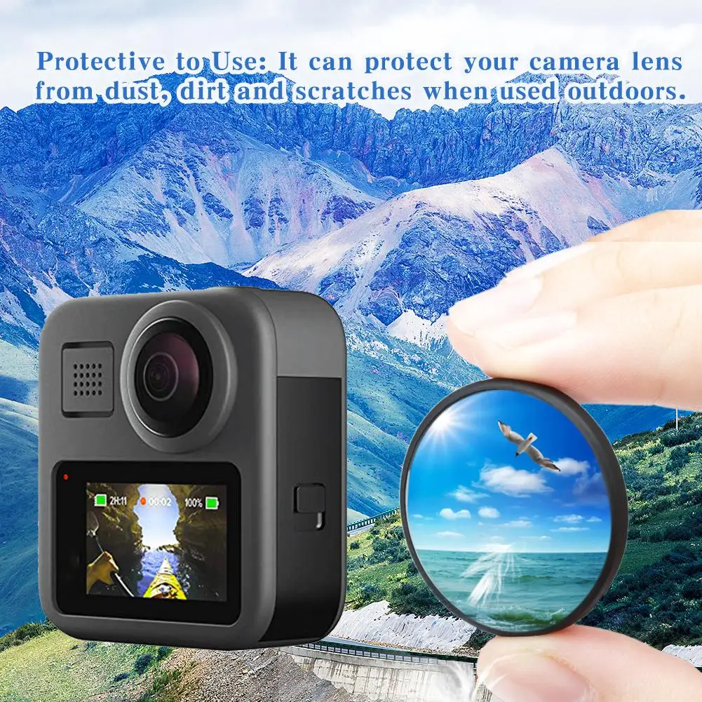 Очки для защиты от пыли, легкие спортивные аксессуары для камеры Go Pro Max# N