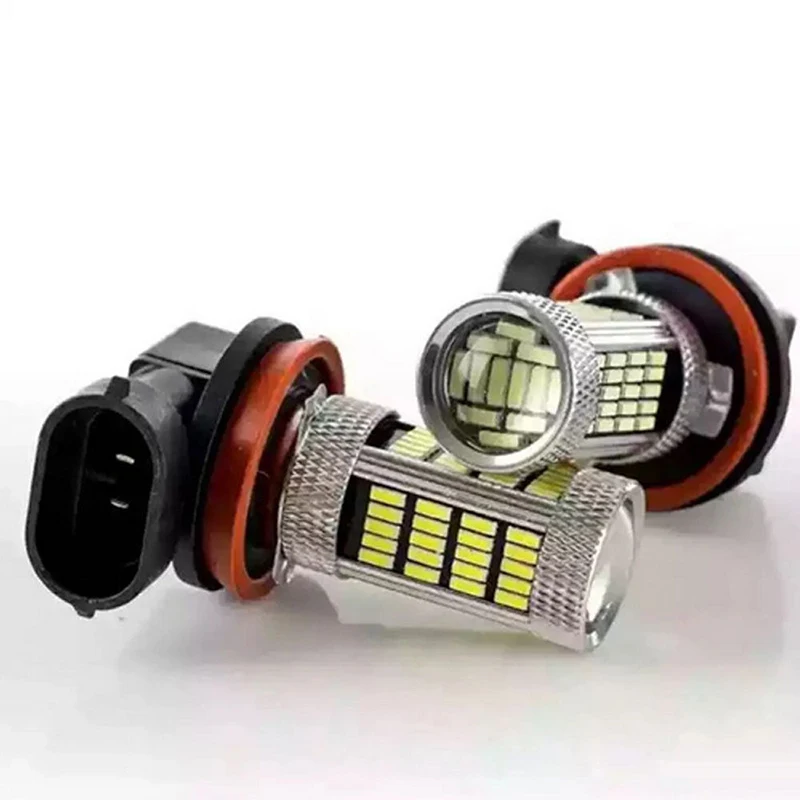 2x H11 H8 92SMD светодиодный противотуманный фонарь для автомобиля грузовик супер белый 6000K без ошибок