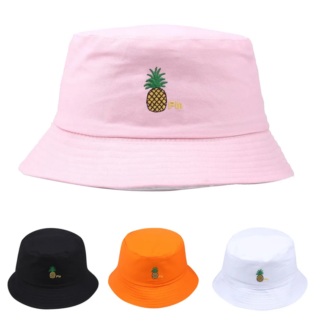 Fisherman Hat Women Men Flat Bucket Cap Hat Fashion Simple Outdoor Friends Visor Sun Basin Hats Wild Sun Protection Cap 10.31