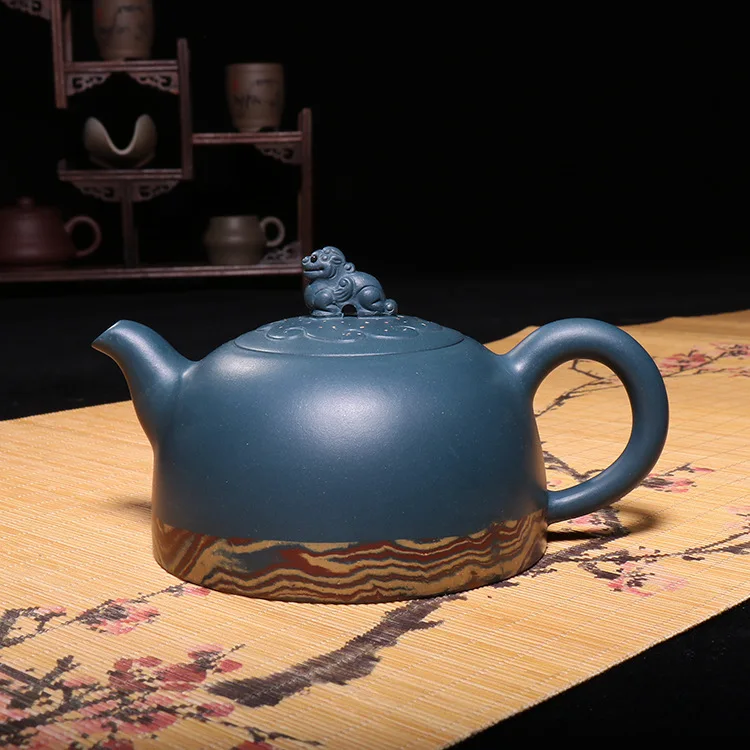 

Yixing tea craft pure manual recommended new auspicious POTS are recommended ink chlorite
