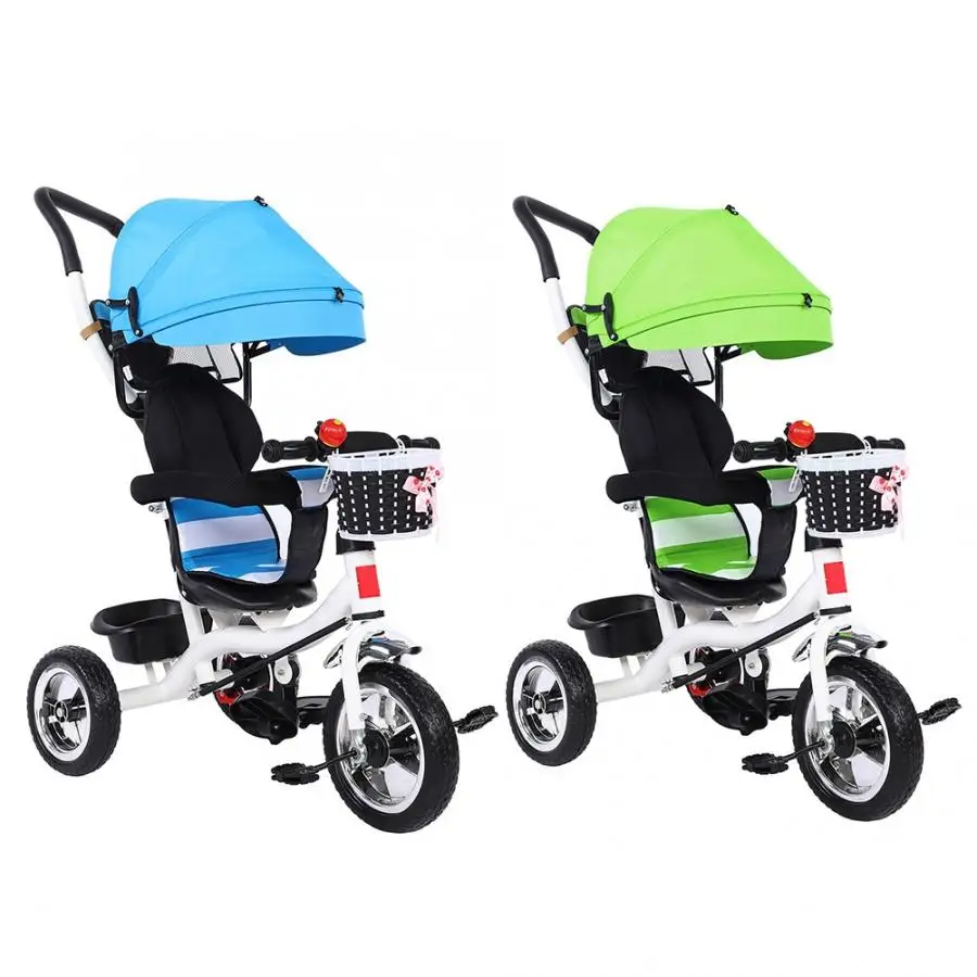 Children Balance Scooters 3 Wheel Walker Scooters With Awning Kids Balance Sense Training Equipment For Self Balance Equipment