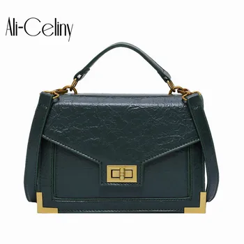 

Brand Original Design Retro Bag For Women 2020 Popular New Fashion Casual Shoulder Slung Square Bag Lock