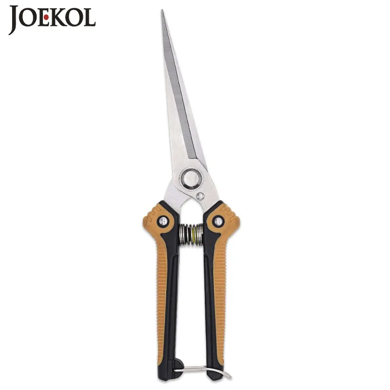 Tijeras de jardinería, cortador de ramas de acero inoxidable, tijeras de podar de Bypass afiladas