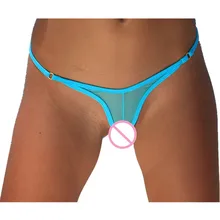 Женские сексуальные прозрачные стринги, мини микро стринги, бикини, нижняя часть, для плавания, танга, Т-образная спина, низкая посадка, сексуальное Сетчатое нижнее белье