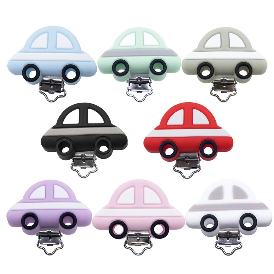 Acessórios de Corrente Titular do Mamilo Produtos do Bebê Carro Silicone Chupeta Clipe Faça Você Mesmo Bpa Livre Mamilo Acessório 100pc 4 acessórios de corrente titular do mamilo bpa