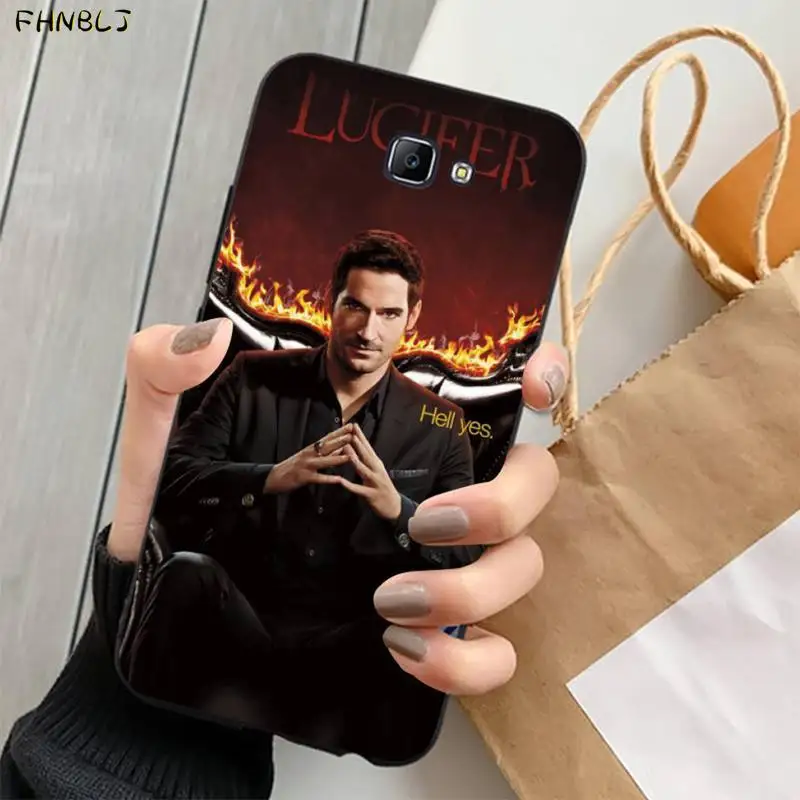 FHNBLJ Американский ТВ серии Люцифер пользовательские фото телефон чехол для Samsung J6