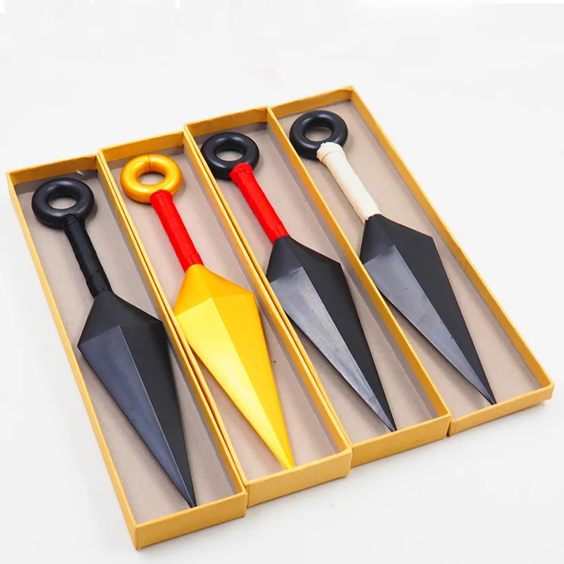 Аниме Наруто кунай шурикен косплей реквизит Хэллоуин Мужчины Женщины ABS