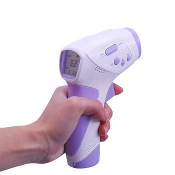 

Non Contact IR Thermometer Ear and Forehead Body Thermometer GunFor Baby Children and Adults Temperature Measurement Meter