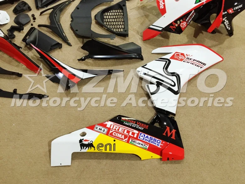 Литьевая Форма ABS Обтекатели комплект подходит для Aprilia RSV4 1000 2009- 09 10 11 12 13 14 пользовательский номер 3