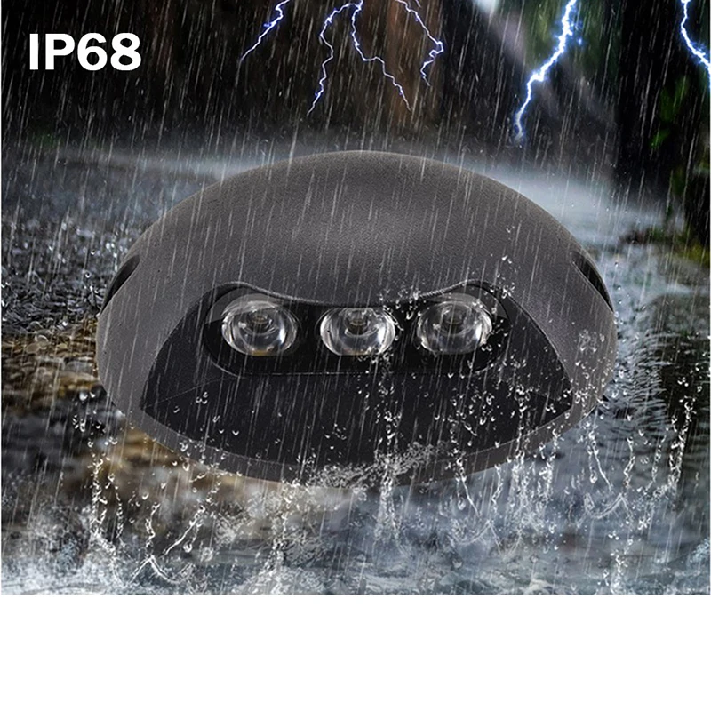 IP68 Waterproof 2W 3W 6W 9W LED Underground Light Outdoor Ground Garden Path Floor Buried Yard Spot Landscape DC12V AC85V-265V led underground light