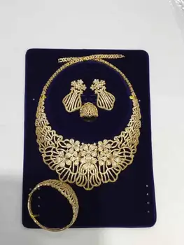 

hot design gold jewelry sets bridal jewelry set african big jewelry sets gold plating jewelry set women necklace