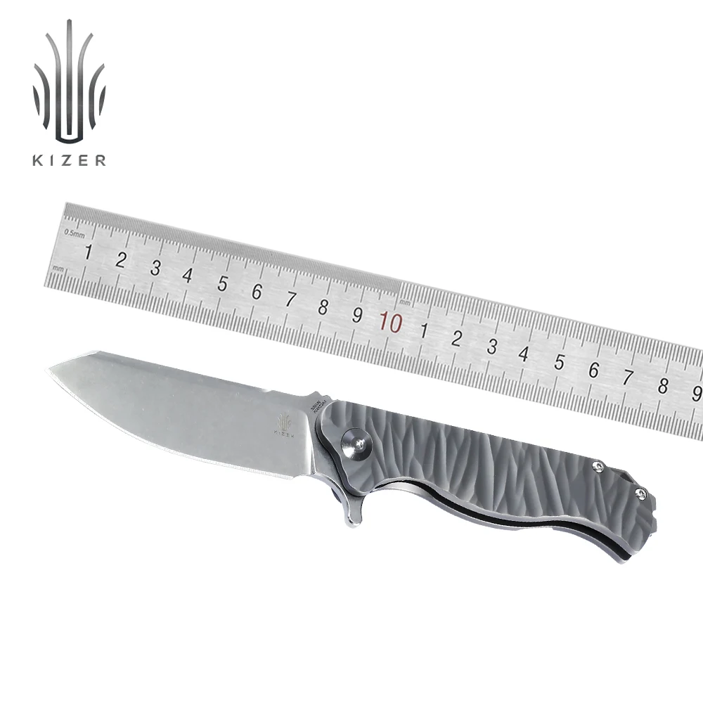 Нож для выживания Kizer новый титановый нож vmarker KI4522A1 высококачественный стальной