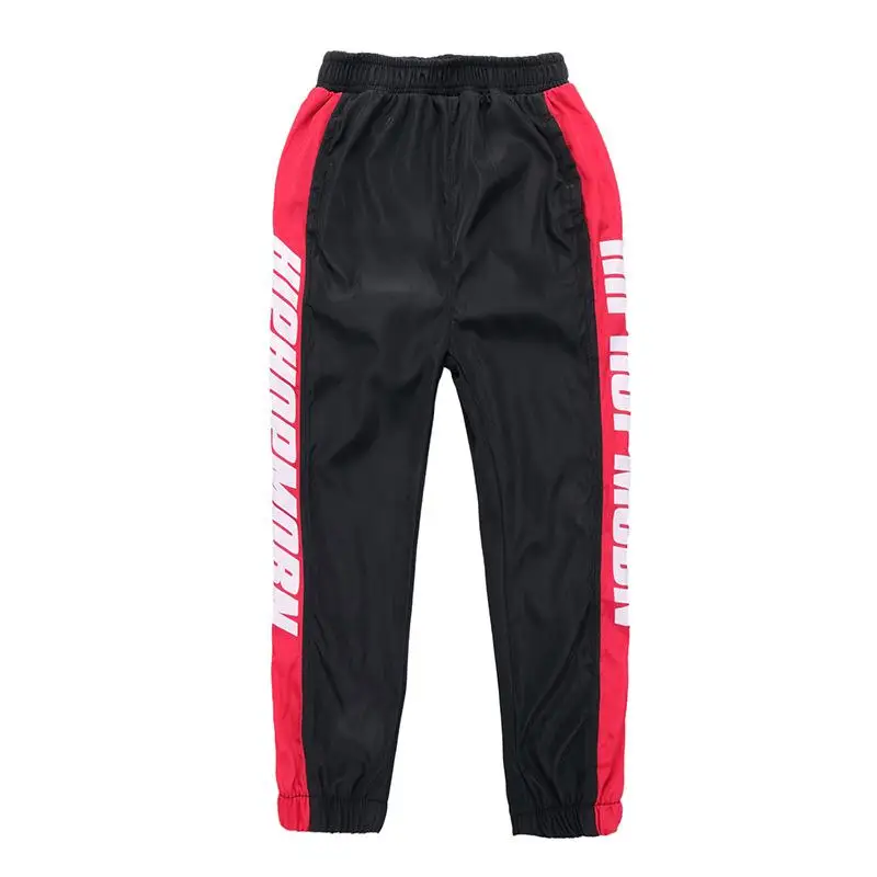 Black Pants Children Hip Hop Clothing Loose Jacket Pants Oversized Coat Tops for Girls Boys Dance Costume Dancing Clothes 8 10 12 14 16 Year - Цвет: Black Pants