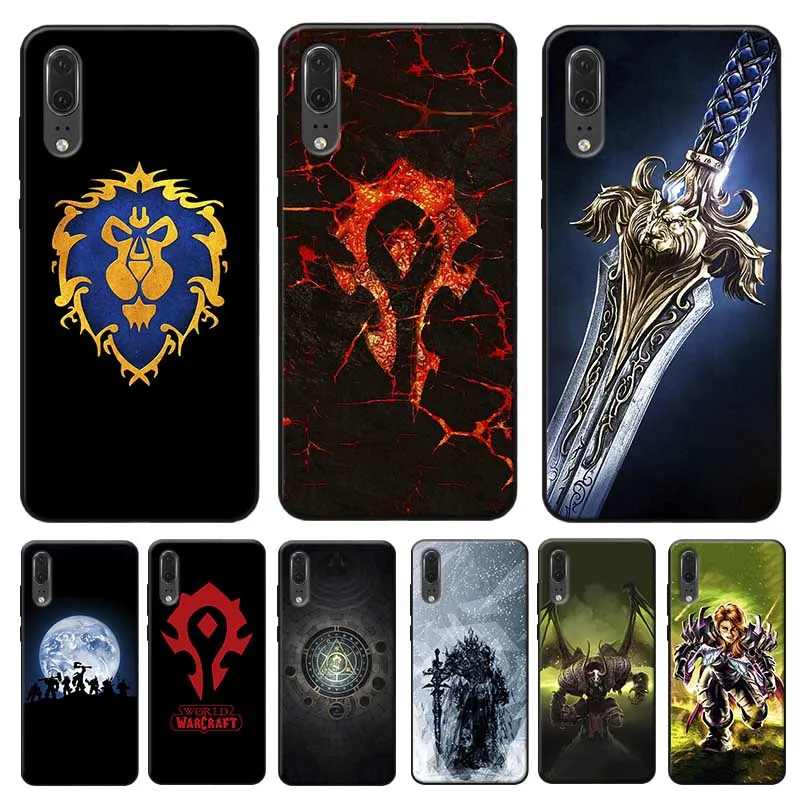 Чехол World of Warcraft для huawei mate 30 pro p20 p30 lite 20 Прозрачный мягкий силиконовый чехол