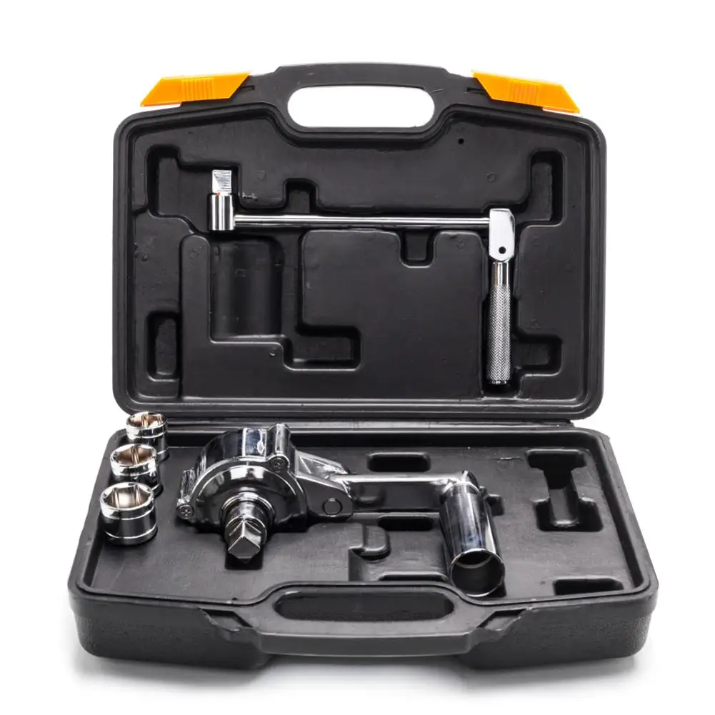 

High Complexing Steel 1/2 Torque Multiplier Labor-saving Wrench Set with Box 800Nm with 17mm 19mm 21mm Sockets Tools Kit