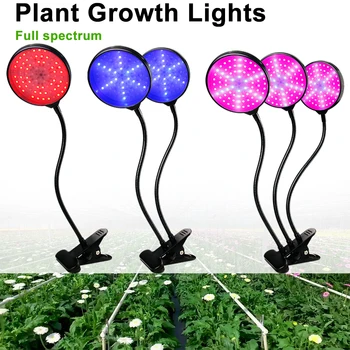 

LED Plant Lamp IP66 Waterproof Seedling Grow Light USB 5V Full Spectrum LED Phyto Lamp 15W 30W 45W Indoor Clip Fitolamp Grow Box