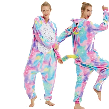 

Unicorn women's Jumpsuit party kigurumi pajama pajamas animal onesies for adults onesie women sleepwear