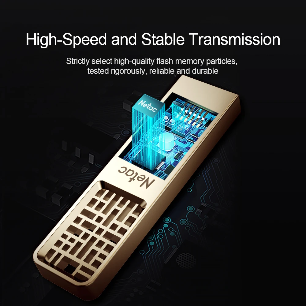 Netac USB флеш накопитель 16 ГБ 32 водонепроницаемый карта памяти диск Cle Pendrive 64 Гб USB2.0