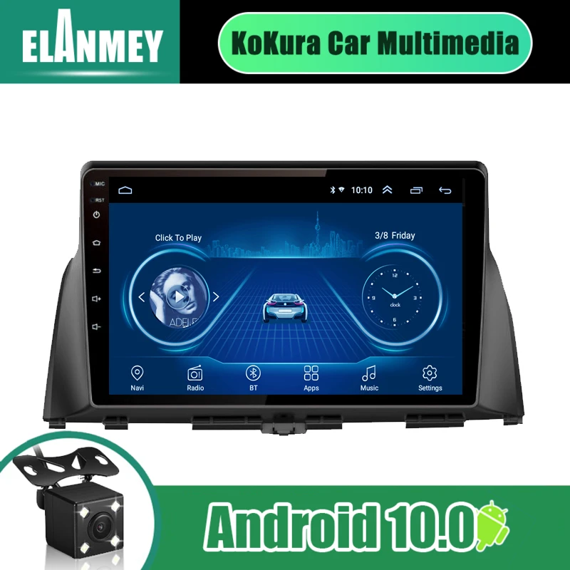 9 дюймов 2Din автомобильное радио Android 10 0 мультимедиа авторадио стерео плеер GPS