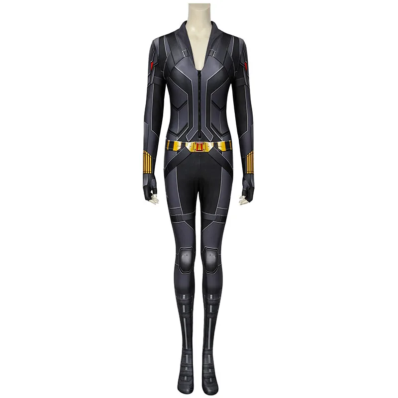 

Adult Women Superheroine Widow Natasha Romanoff Battle Cosplay Costume Zentai Bodysuit Jumpsuit Halloween 3D Printing Bodysuit