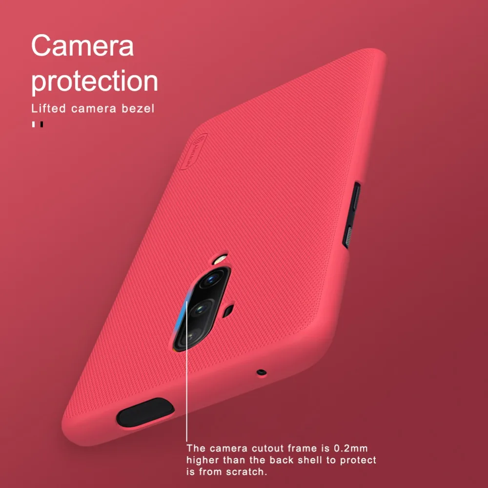 Для Oneplus 7T 7 Pro чехол Nillkin Super Frosted Shield Жесткий ПК Тонкий чехол-накладка для OnePlus 7T 7 Pro 6 6T 5 3 5T чехол для телефона