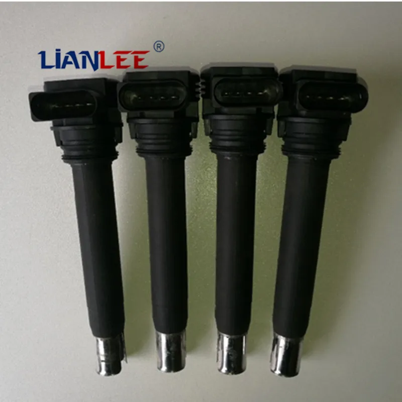 4 Pcs/Lot Ignition Coil For Audi Altea Exeo Leon Toledo Skoda Octavia 07K905715A/B/C/D/E/F 06H905115B 06F905115A 06F905115F | Автомобили и