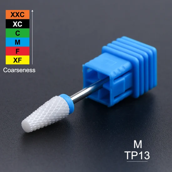 16 типов фрез для ногтей, фрезы для ногтей, керамические сверла для электрического станка, маникюрный педикюр, кутикулы, аксессуары для ногтей, инструменты TRTP01-16 - Цвет: TP13