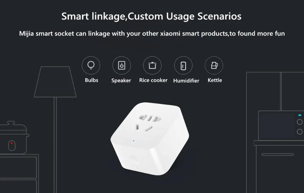 Xiaomi Mijia Smart Plug Socket Enhanced Dual USB Fast Charger ZigBeeBasic Socket No USB Wireless WiFi Mi Home APP Control H25 (6)