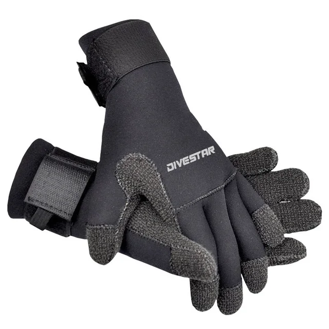 5mm Non-Slip Wear-Resistant Gloves Anti-Needle Anti-Thorn Diving Mittens Snorkeling Swim Spearfishing Neoprene Scuba Dive Gloves 5MM Kevlar gloves